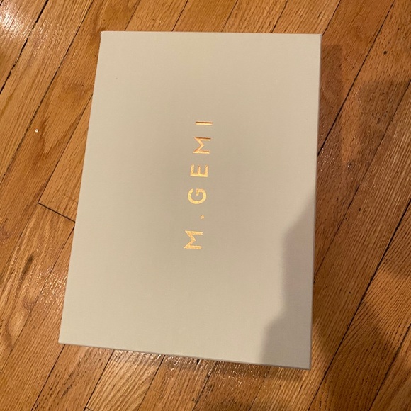 M. Gemi Pink Suede Sandals-Size 7 - Picture 7 of 8